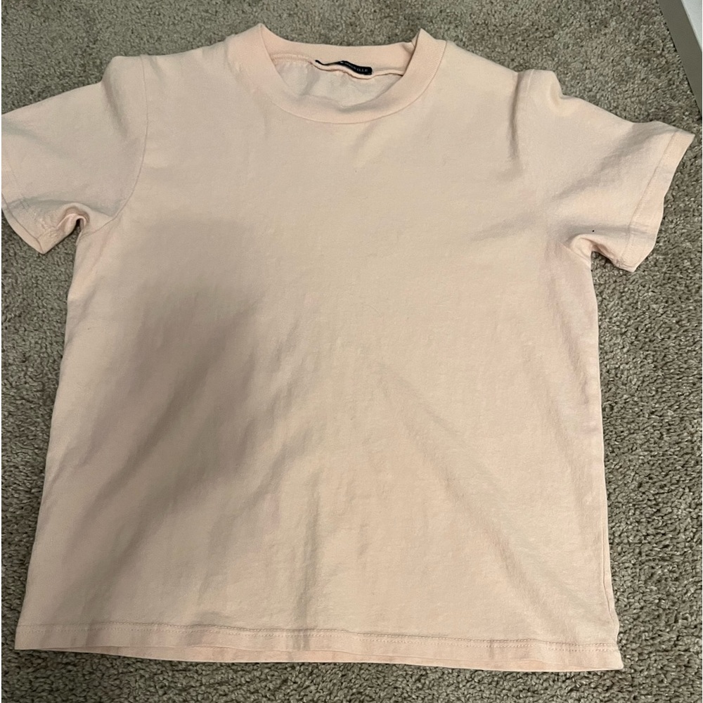 light pink brandy melville t shirt
